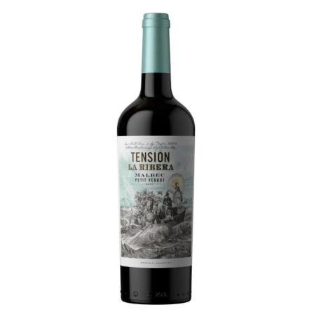 Tensi�n La Ribera Malbec Petit Verdot 6x750cc.