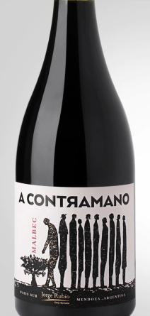 Jorge Rubio A Contramano Malbec 6x750cc.