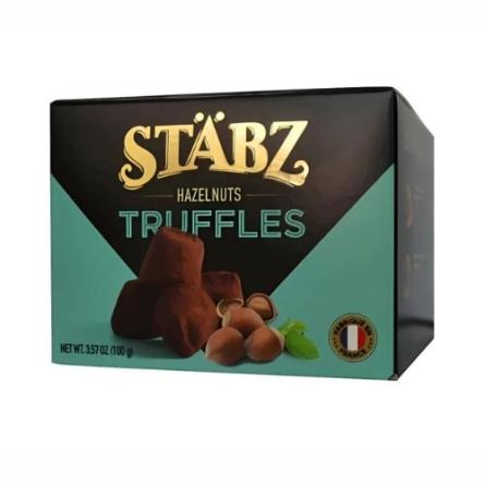 Stabz Trufas De Chocolate Con Avellanas 1x100grs. Origen Francia.