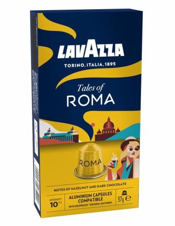 Lavazza Caf� En C�psulas Para Nespresso ROMA 1x10 Unidades. Origen Italia.